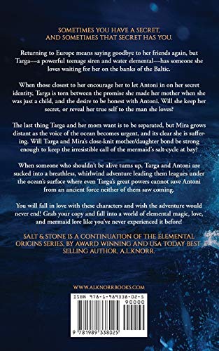 Salt & Stone: A Water Elemental Novel & Mermaid Fantasy: A Mermaid Fantasy: 1 (The Siren's Curse)