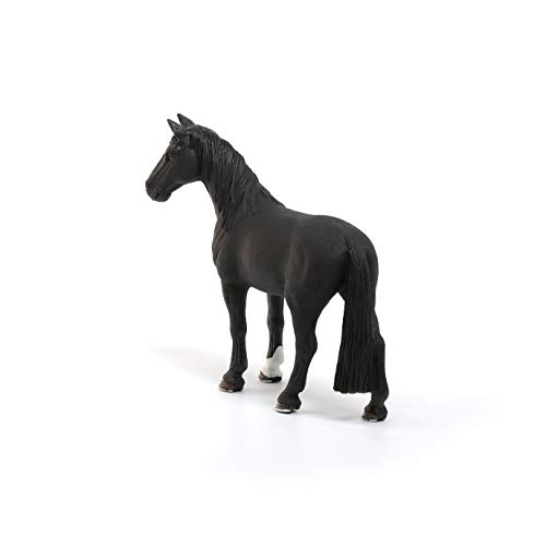 Schleich-13832 Figura de Caballo capón Tennessee Walker, Colección Horse Club, Color Negro, 12.9 cm (13832)