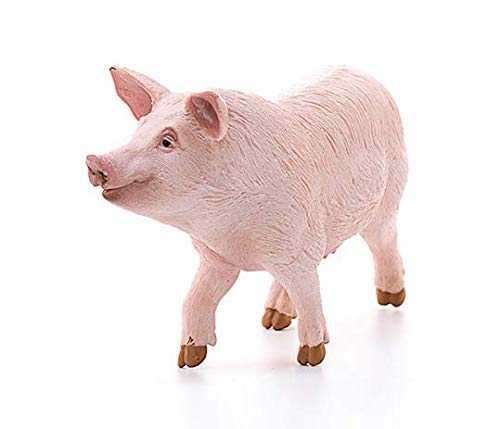 Schleich- Figura Cerdo, Color Rosa, 5,5 cm