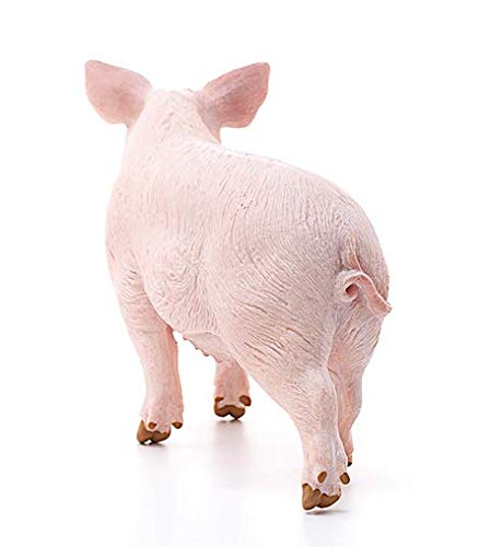 Schleich- Figura Cerdo, Color Rosa, 5,5 cm