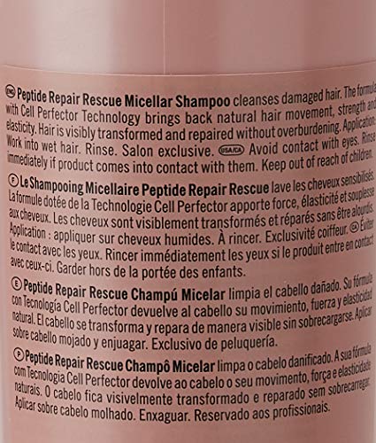 Schwarzkopf Professional BC PEPTIDE REPAIR RESCUE Micellar Shampoo 500ml