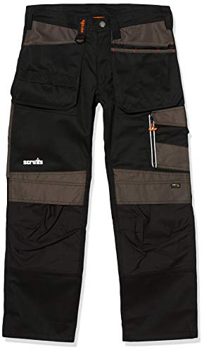 SCRUFFS 3D TRADE - Pantalones de trabajo para hombre (talla 54), color gris oscuro