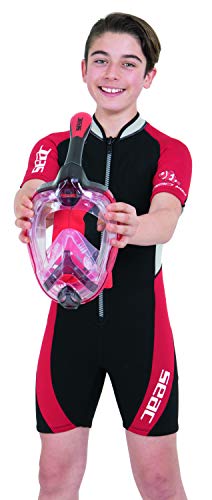 Seac Ciao KID, traje de neopreno corto para niño y niña, neopreno de 2,5 mm para actividades de snorkel, submarinas y otras actividades acuáticas