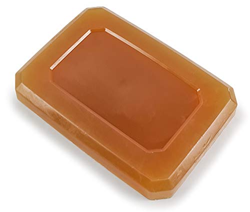 Seifenprofis - Jabón de miel - Jabón de glicerina crudo con base de jabón (sin SLS/SLES), transparente (1 kg de miel).