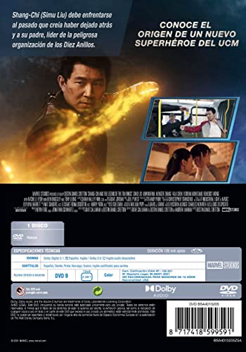Shang-Chi y La Leyenda de los Diez Anillos [DVD]