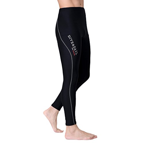 Sharplace Pantalones Largo de Neopreno 1.5mm Fino Caliente Elástico para Buceo Deporte de Agua - Gris para Hombre, SG