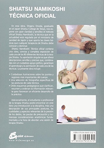Shiatsu Namikoshi: Técnica oficial