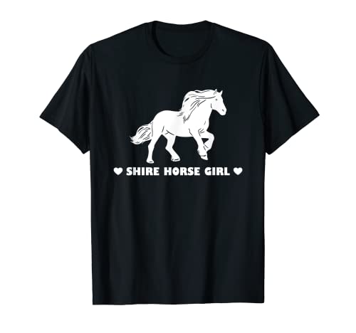 Shire Horse - Caballos para niña Camiseta