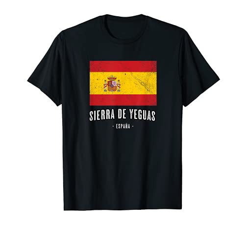 Sierra de Yeguas España | Souvenir - Ciudad - Bandera - Camiseta