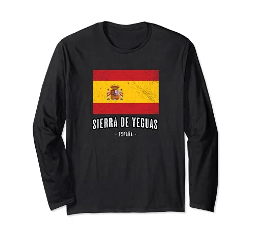 Sierra de Yeguas España | Souvenir - Ciudad - Bandera - Manga Larga