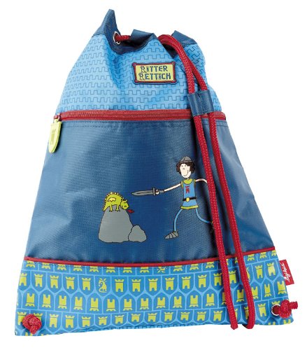 Sigikid 24468 - Bolsa de Gimnasia de Cuerdas, Color Azul, Talla 37 cm