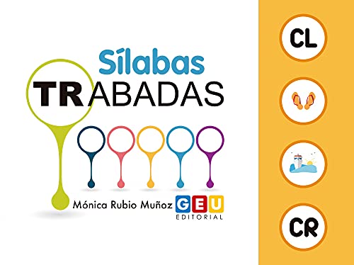 Sílabas Trabadas Cl/CR: Cuaderno Ejercicios Desarrollar Habilidades lectoescritura | divertidas actividades y Apoyos visuales (Terapia del Lenguaje: lectoescritura)