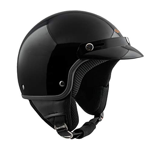 SKA-P 1FH-DFA-83 NEGRO METAL (XL) CASCO JET 1FH SMARTY VISERA