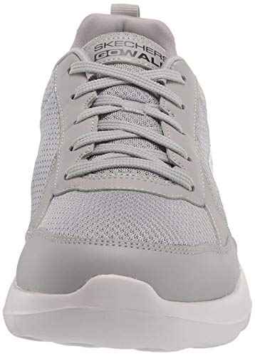 Skechers Go Walk MAX Painted Sky, Zapatillas Hombre, Gray, 42 1/3 EU