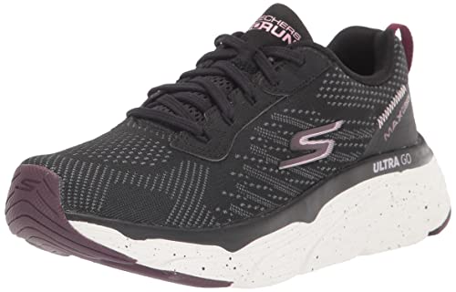 Skechers MAX Cushioning Elite Limitless Intensity, Sneaker Mujer, Black, 40 EU