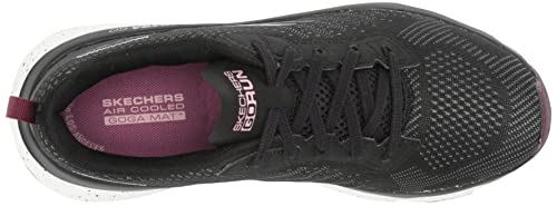 Skechers MAX Cushioning Elite Limitless Intensity, Sneaker Mujer, Black, 40 EU