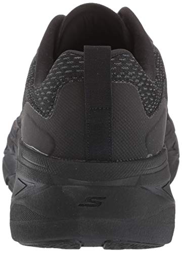 Skechers Max Cushioning Premier Vantage, Zapatillas para correr Hombre, Gris (Black/Charcoal), 42.5 EU