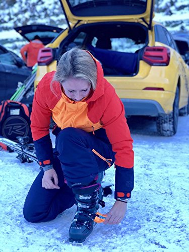 SkiBoot Butler Soporte de ayuda de cierre para botas de esquí, Negro