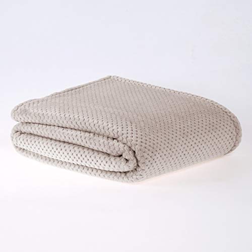 Sleepdown Manta de visón de Forro Polar de Lujo, súper Suave, cálida y acogedora, 200 x 250 cm, poliéster, 200 x 250 cm