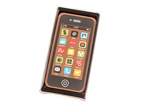 Smartphone de chocolate - Negro - 40 g