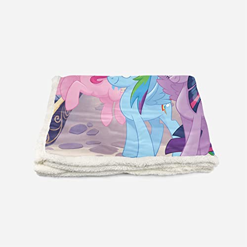 SMNVCKJ My Little Pony - Manta polar (15,100 x 140 cm), multicolor