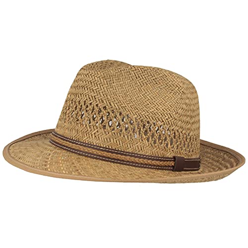 Sombrero de Paja | Sombrero de Sol | Sombrero de Verano | Hecho a Mano | 100% Paja – Unisex - Material Ligero, cómodo y Duradero. – No irrita la Piel.