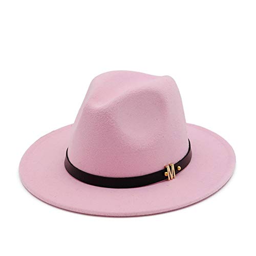 Sombrero para el sol Modern Jazz sombrero de Fedora del sombrero de fieltro Derby de algodón con la letra decoración plana de ala del sombrero Panamá Gambler sombrero para el sol para los hombres