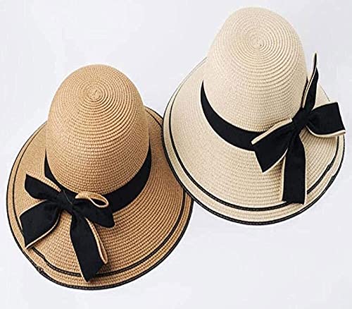 Sombrero para el Sol Sombrero para el Sol para Dama Sombrero para Exteriores Sombrero de Paja para Dama Verano Gran Protector Solar Sombrero para el Sol Sombrero para el Sol en la Playa Somb