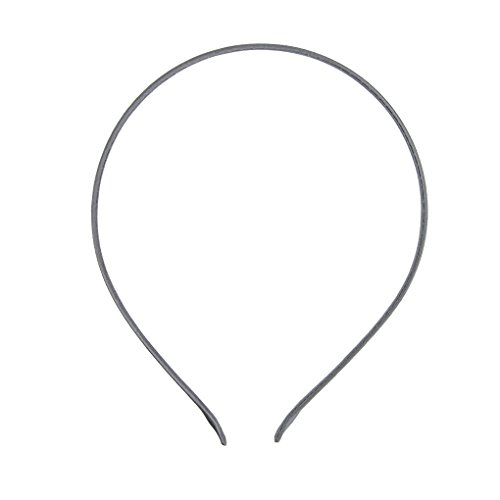 Sombrero vintage para mujer, con visillo elegante, diadema de pelo con pluma, pinza para compromiso, boda, fiesta, ceremonia, San Valentín, etc, B Style-Gris, Talla única