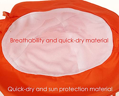 Sombreros de Cubo para niños de Secado rápido para niños de 3 Meses a 5 años Protección UV de ala Ancha para la Playa Gorros para el Sol Esenciales para Exteriores a17-2-5 Years Old