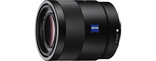 Sony SEL55F18Z - Objetivo ZA montura E para Sony/Minolta (distancia focal fija 55mm, apertura f/1.8) color negro
