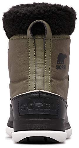 Sorel Explorer carnival Botas para nieve para Mujer, Verde (Hiker Green/Black), 42 EU