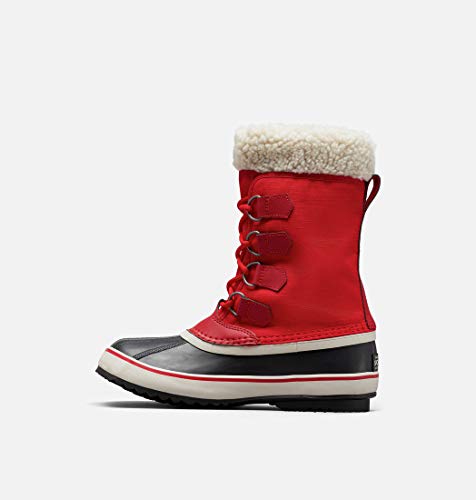 Sorel Madson Chukka Waterproof Botas para Nieve, Mujer, Rojo (Mountain Red), 37 EU