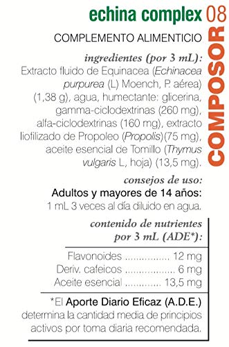 Soria Natural - COMPOSOR 8 - ECHINA COMPLEX S. XXI - Echinacea Pack de 2