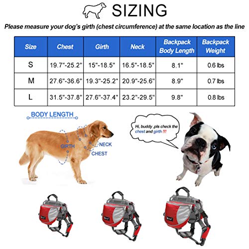 sourcing map Mochila de Malla Portasilla Autorizado TAILUP Perro Mascota portadora para Acampar al Aire Libre Rojo L