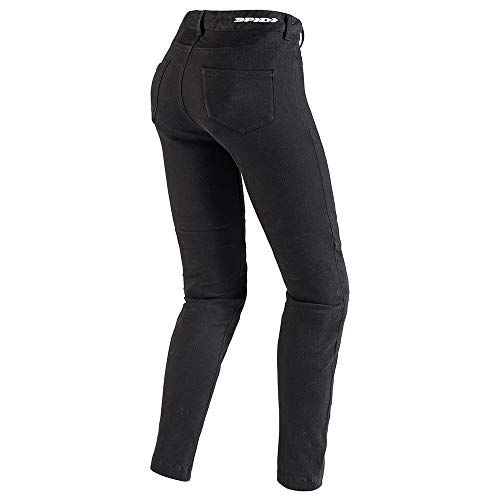 SPIDI Leggings Pro Pantalón de Moto, Negro, XS para Mujer