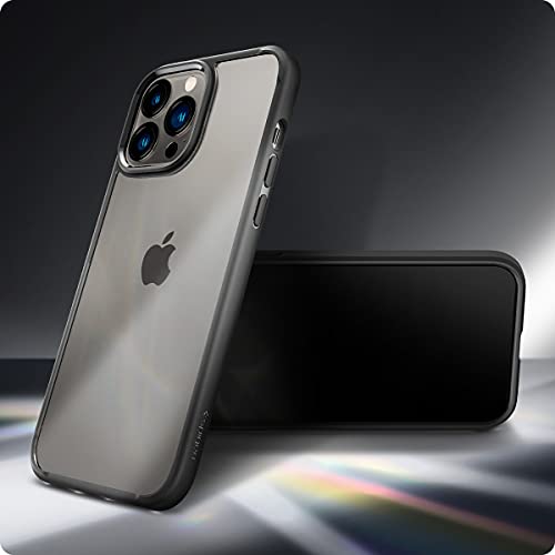 Spigen Funda Ultra Hybrid Compatible con iPhone 13 Pro MAX - Negro Mate