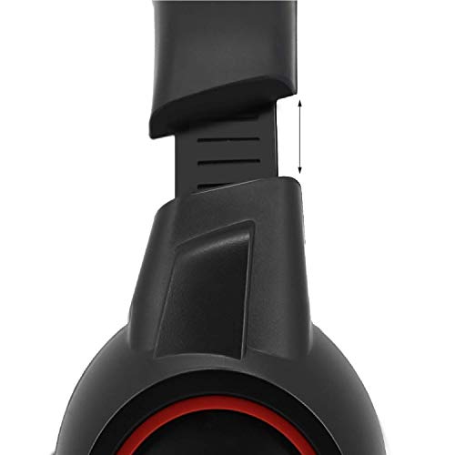 Spirit Of Gamer - Casco Con Micrófono Gta 210 - Led Rojo - Pour Ps4/Ps5/Xboxone/Seriesx/Switch/Pc (PlayStation 5)
