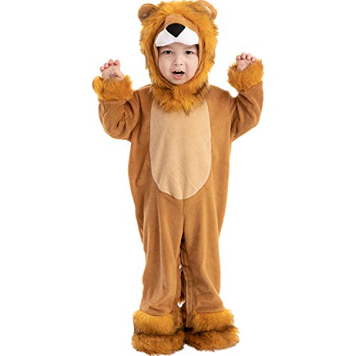 Spooktacular Creations Baby Lion Costume Cute Animal Print Costume Suit (18-24 Months)