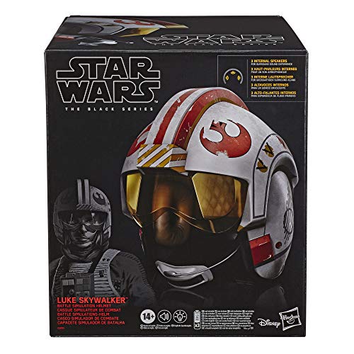 Star Wars - Black Series Casco Electrónico Luke Skywalker (Hasbro E5805EW0)