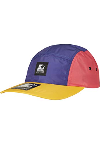 STARTER BLACK LABEL Starter Multicolored Logo Patch Jockey Cap Gorra de béisbol, Colorido, One Size Unisex Adulto