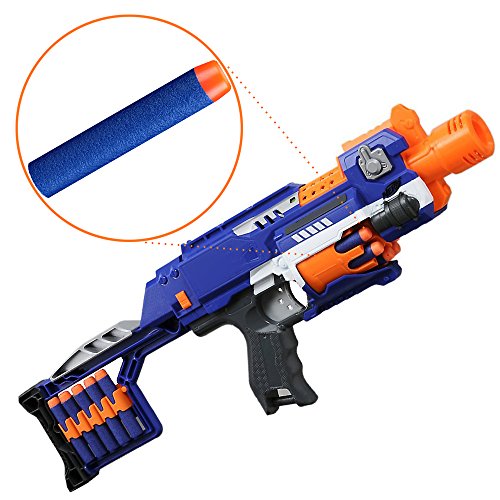 StillCool N-Strike Bala 200pcs 7.2cm Espuma Suave Dardos Recarga Bala Blasters para N-Strike Elite Serie niños Juguete Pistola Azul Oscuro.