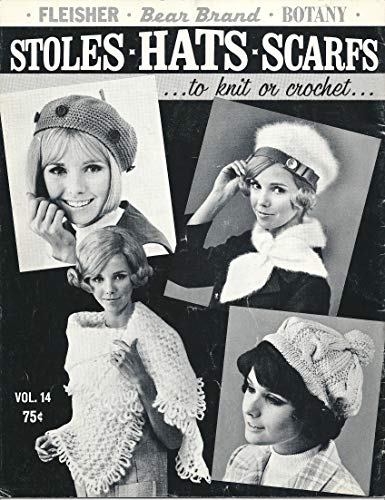 Stoles Hats Scarves... to knit or crochet (Vintage Needles Book 1) (English Edition)