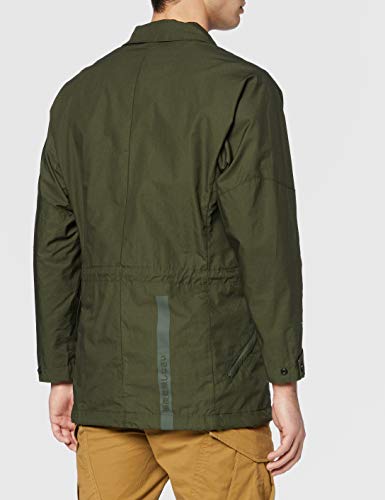 Superdry Field Jacket Chaqueta, Verde (Utl Olive T8m), L para Hombre