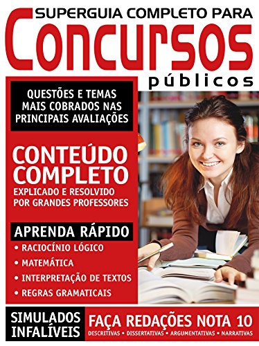 Superguia Completo Para Concursos Públicos Ed.01: Simulados infalíveis (Portuguese Edition)