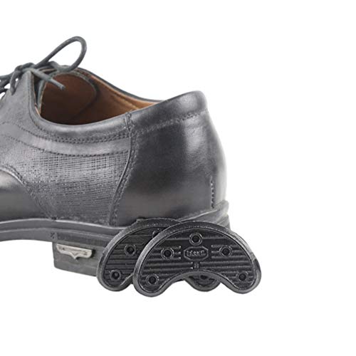 SUPVOX 10 Pares Almohadillas Antideslizantes de Zapatos en Forma de Herradura Protector de Suela de Zapatos para Hombres Mujeres