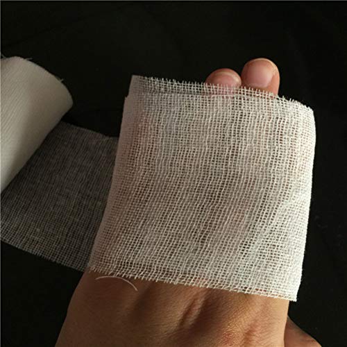 SUPVOX Medical Gauze Stretch Bandage Roll Tape Vendaje Conforme para Vendajes para el Cuidado de heridas 10pcs (6x600cm)