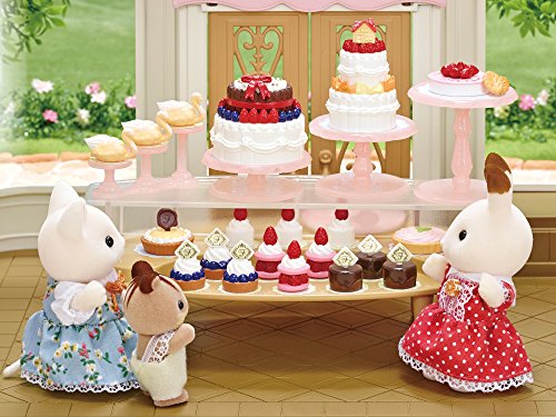 Sylvanian Families- Village Cake Shop Mini muñecas y Accesorios, Multicolor (Epoch para Imaginar 5263) , color/modelo surtido
