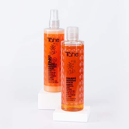 Tahe Acondicionador Niños con Árbol del Té Prevención Piojos/Acondicionador Infantil Kids Preventivo Escolar, 300 ml