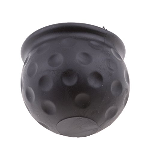 Tapa de Protector para Adaptarse Bola de Remolque para Automoviles, Negro 50mm